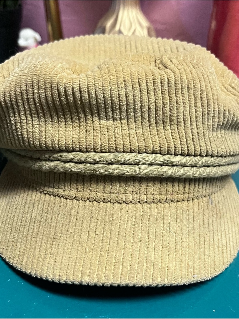 Brixton Corduroy Fisherman Cap in Tan